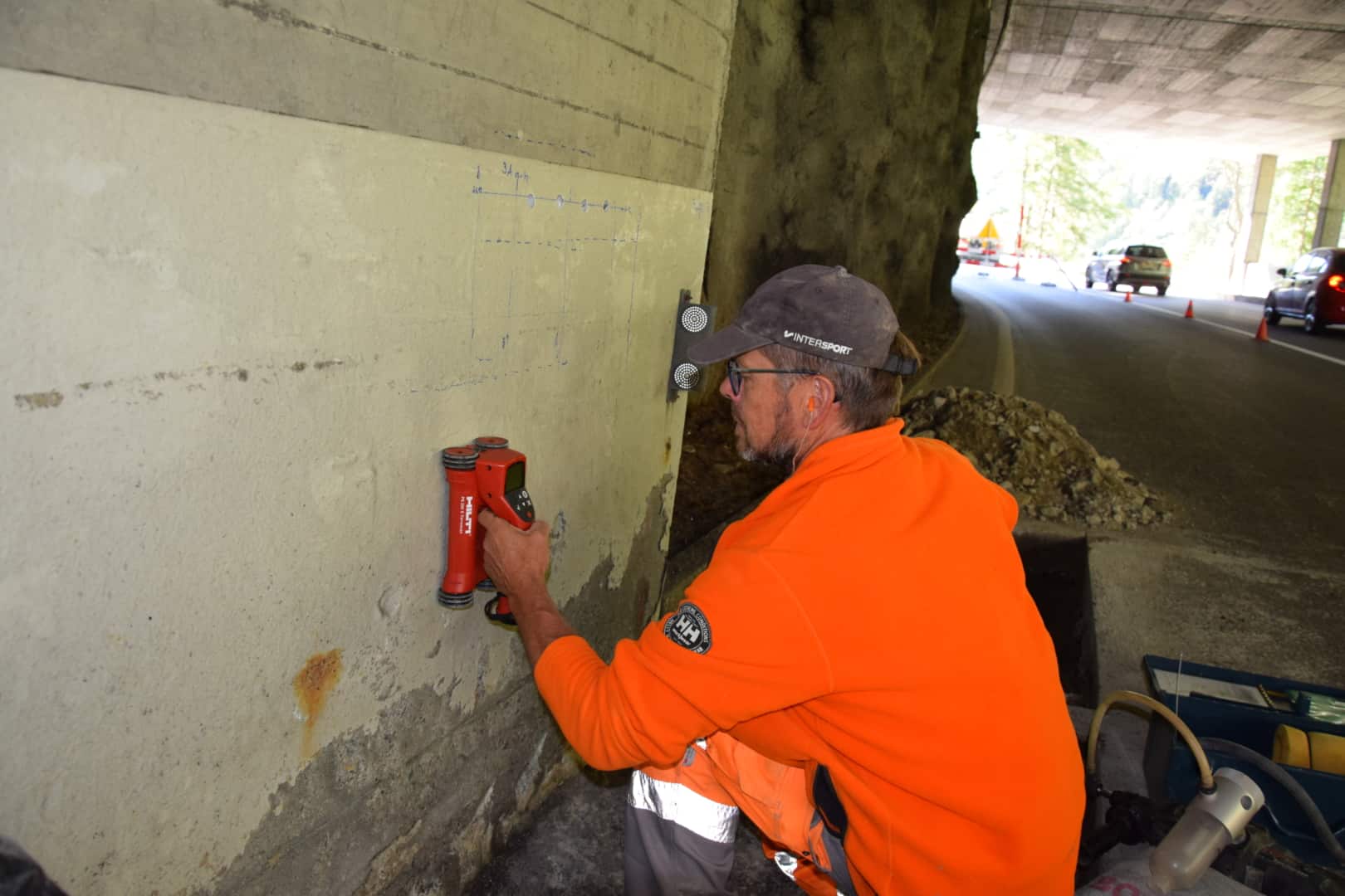 Bewehrungsdetektion / Galerie Zen Walken Eisten